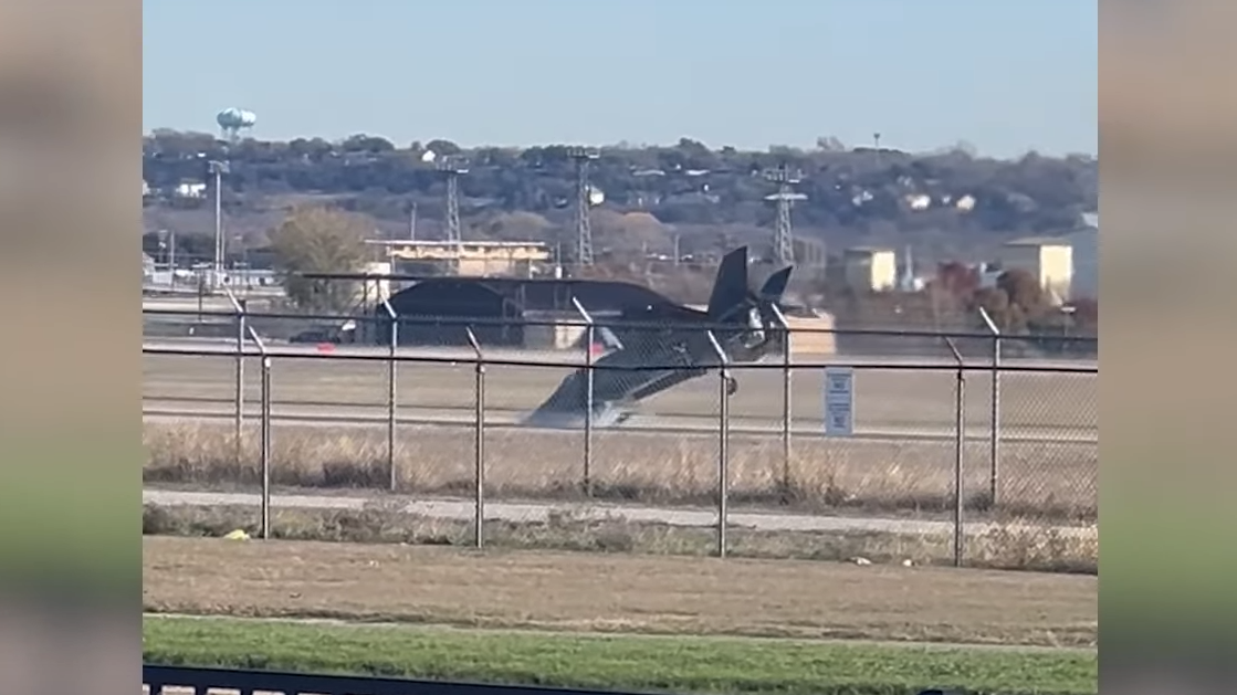 F35B Kampfly styrter ved Fort Worth